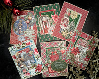 Graphic 45 Deck the Halls - Layered Dimensional Card Set 2025 Kit 8