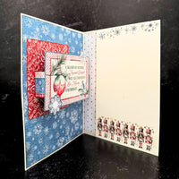 Graphic 45 Deck the Halls - Layered Dimensional Card Set 2025 Kit 8