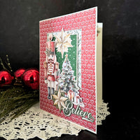 Graphic 45 Deck the Halls - Layered Dimensional Card Set 2025 Kit 8