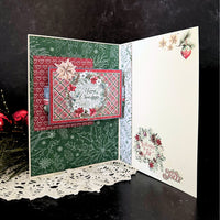 Graphic 45 Deck the Halls - Layered Dimensional Card Set 2025 Kit 8