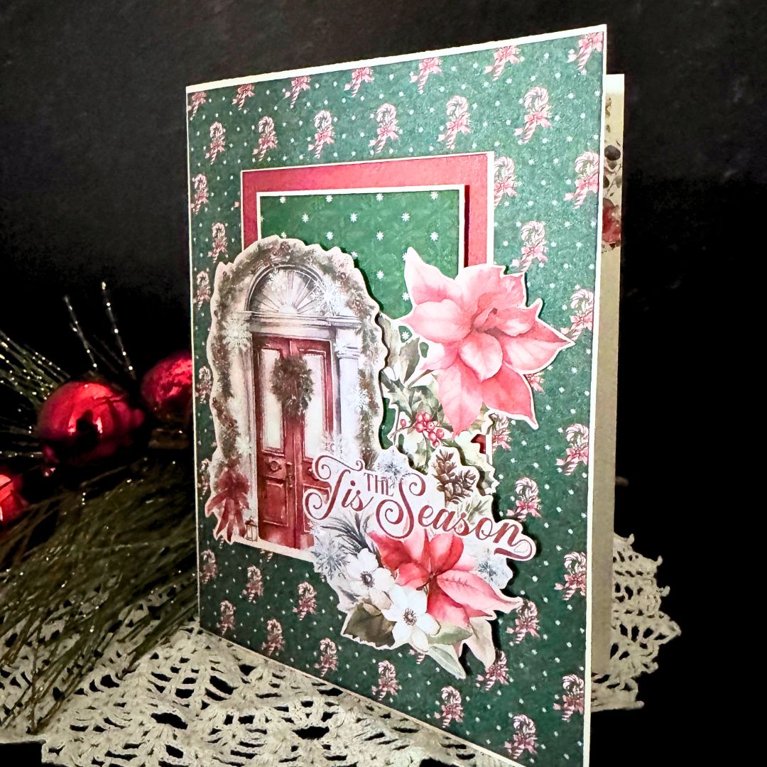 Graphic 45 Deck the Halls - Layered Dimensional Card Set 2025 Kit 8