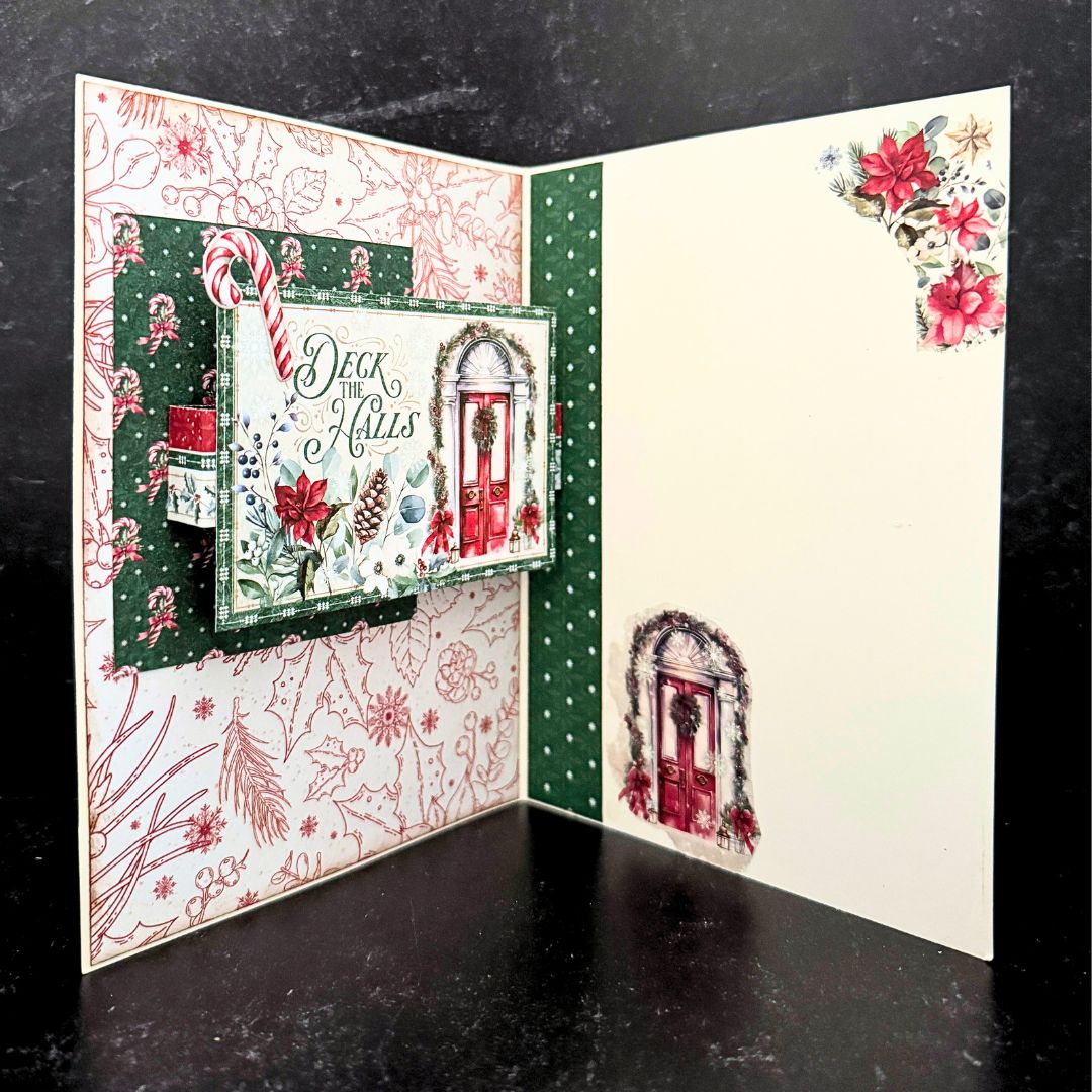 Graphic 45 Deck the Halls - Layered Dimensional Card Set 2025 Kit 8