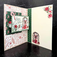 Graphic 45 Deck the Halls - Layered Dimensional Card Set 2025 Kit 8