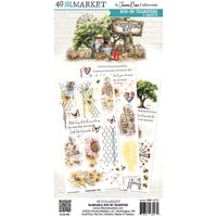 49 & Market Whispering Way Blendable 6 x 12 Rub-On Transfer Set
