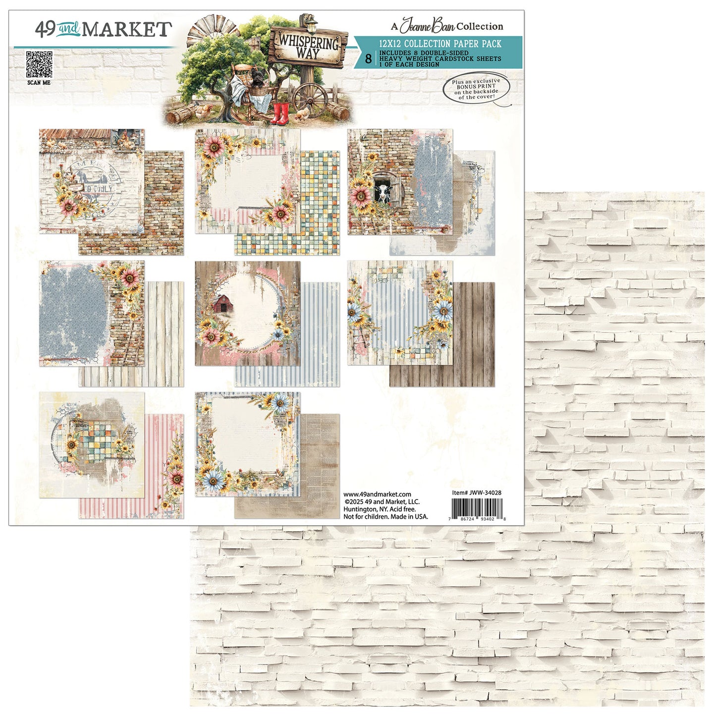 49 & Market Whispering Way 12x12 Collection Pack