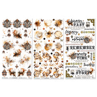 49 & Market Nostalgic Memories Blendable 6 x 12 Rub-On Transfer Set