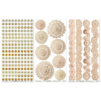 49 & Market Nostalgic Memories Essential 6 x 12 Rub-On Transfer Set