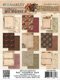 49 & Market Nostalgic Memories 6 x 8 Collection Pack