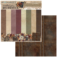 49 & Market Nostalgic Memories 12x12 Solids Collection Pack