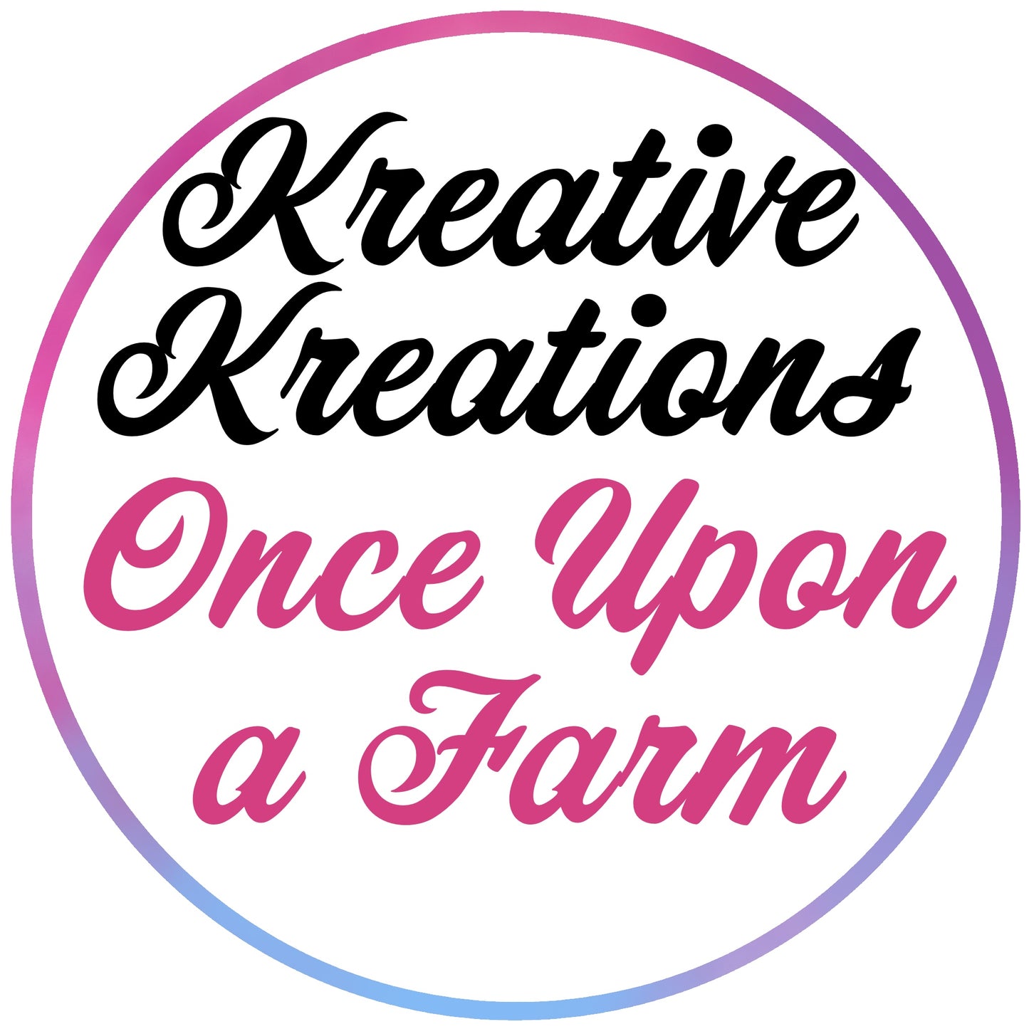 BUY IT ALL: Kreative Kreations Once Upon A Farm Collection