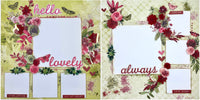 Hello Lovely 2-Page Layout (Club Kit 129)