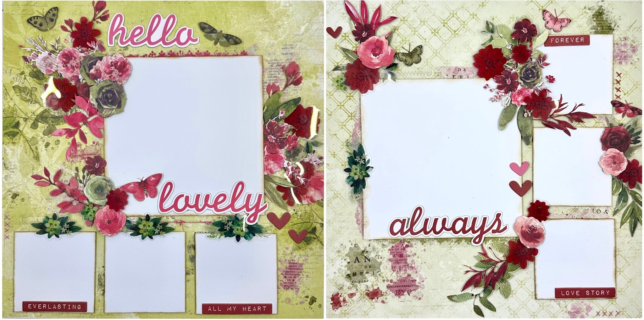 Hello Lovely 2-Page Layout (Club Kit 129)