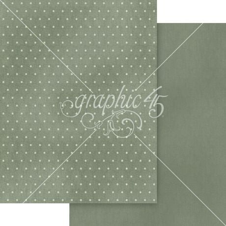 Graphic 45 Always & Forever 8.5” x 11” Patterns & Solids Pack