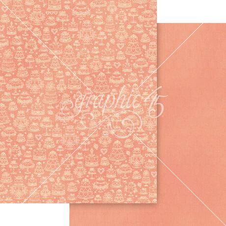 Graphic 45 Always & Forever 8.5” x 11” Patterns & Solids Pack