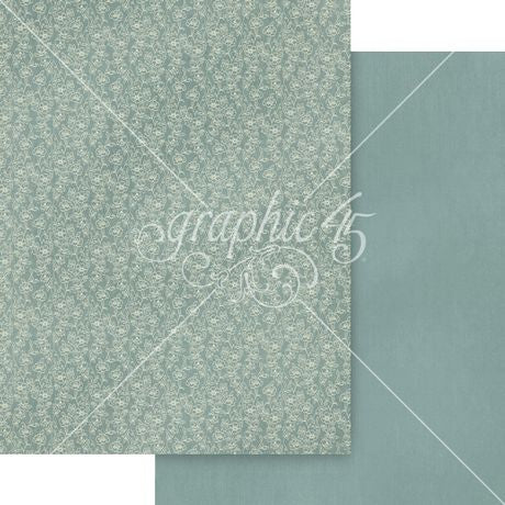 Graphic 45 Always & Forever 8.5” x 11” Patterns & Solids Pack