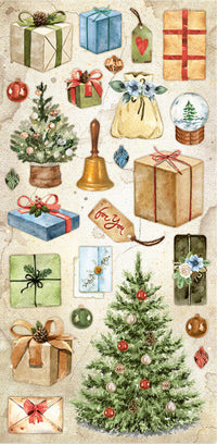 Stamperia Romantic Collection - Home for the Holidays 6” x 12” Paper Collection