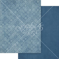 Graphic 45 Scenic Route 8.5” x 11” Patterns & Solids Pack