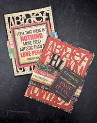 Graphic 45 Typography - Keepsake Kit (with Exclusive Metal Die Set)