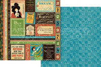 Graphic 45 Typography - Keepsake Kit (with Exclusive Metal Die Set)