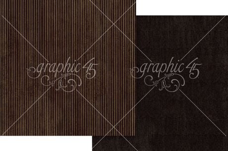 Graphic 45 Typography - Keepsake Kit (with Exclusive Metal Die Set)