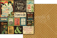 Graphic 45 Typography - Keepsake Kit (with Exclusive Metal Die Set)