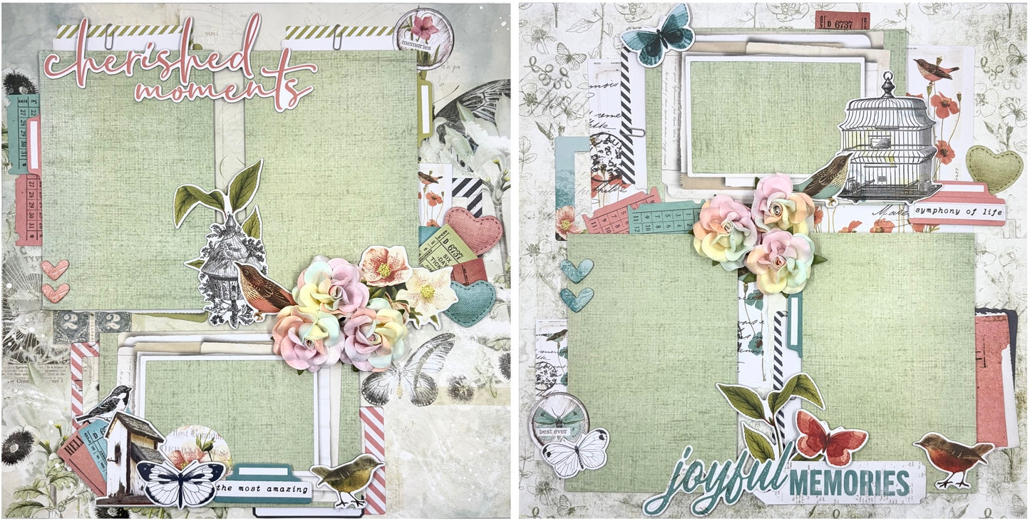 Joyful Memories 2-Page Layout