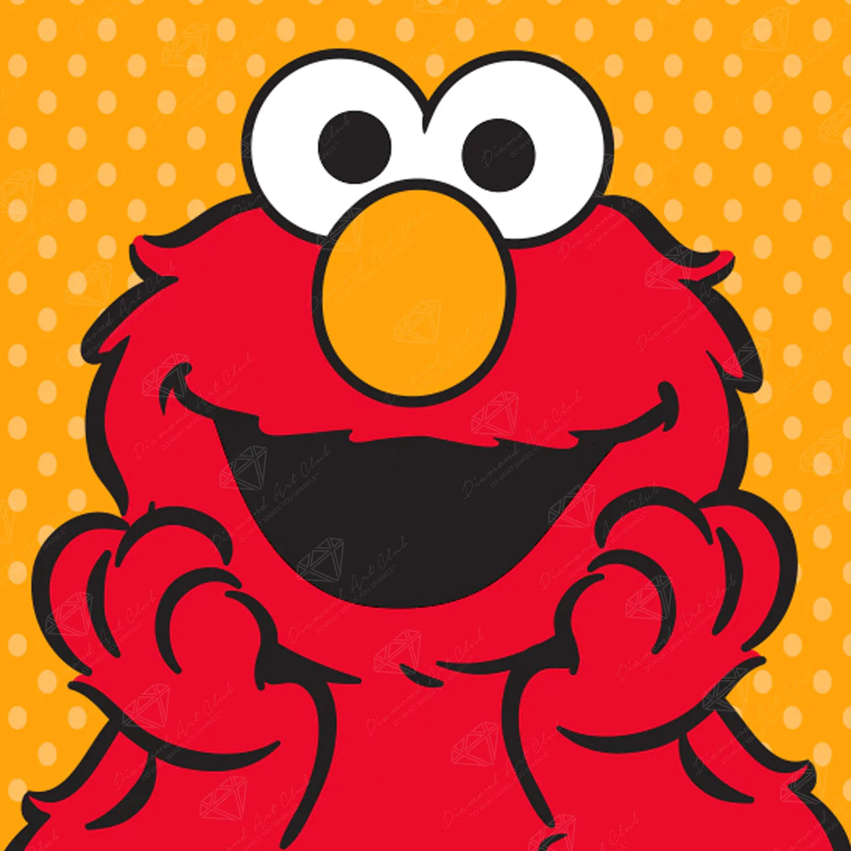 Diamond Art Club Sesame Street Elmo Portrait