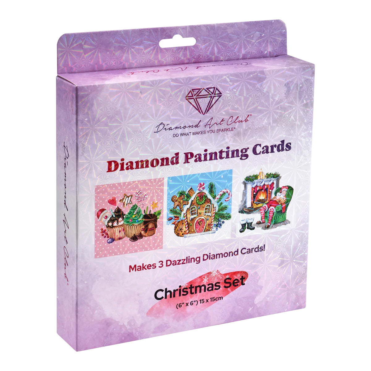 Diamond Art Club DIY Christmas Cards (3-Pack)