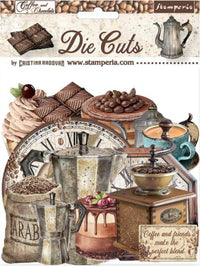 Stamperia Coffee and Chocolate Die Cuts