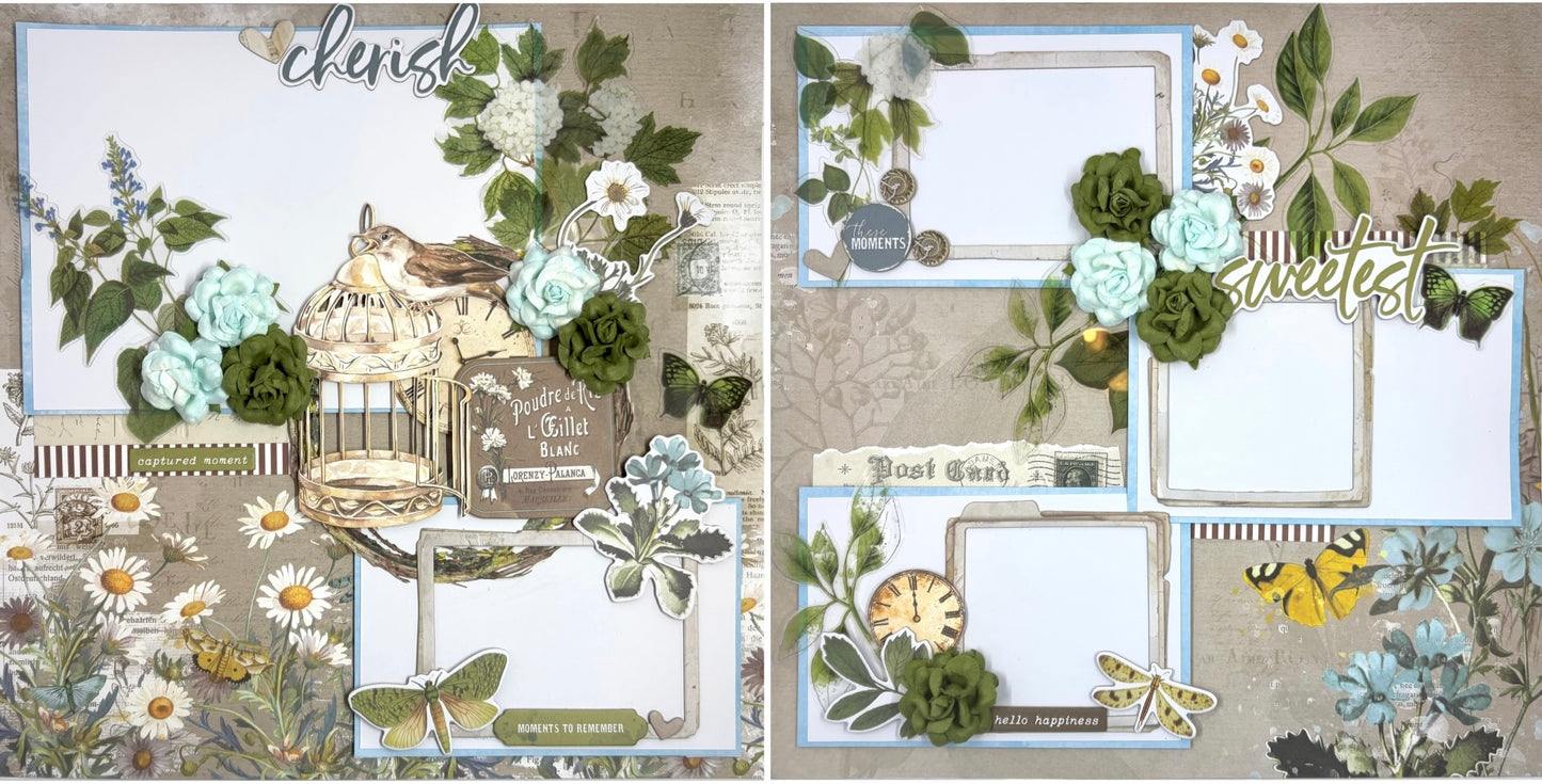 Sweetest Garden 2-Page Layout