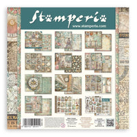 Stamperia Gardens of Time 12” x 12” Paper Pad