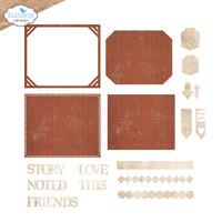 Elizabeth Craft Designs Pocket Page Inserts 3 Metal Die Set
