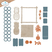 Elizabeth Craft Designs Summer Vibes Metal Die Set