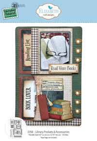 Elizabeth Craft Designs Library Pockets & Accessories Metal Die Set
