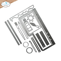 Elizabeth Craft Designs Home Hobbies Metal Die Set