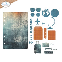 Elizabeth Craft Designs Rounded Travel Page Metal Die Set