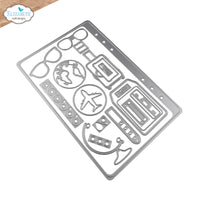 Elizabeth Craft Designs Rounded Travel Page Metal Die Set