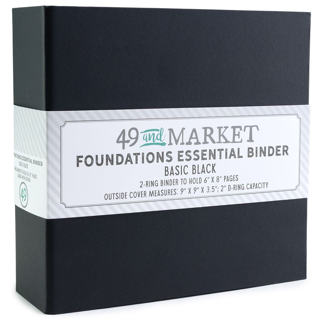 49 & Market Foundations Essential Binder - Basic Black (w/pages)
