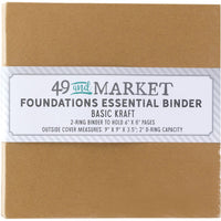 49 &amp; Market Foundations Essential Binder - Vintage Sky
