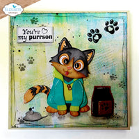 Elizabeth Craft Designs Cat Sentiments Stamp Set