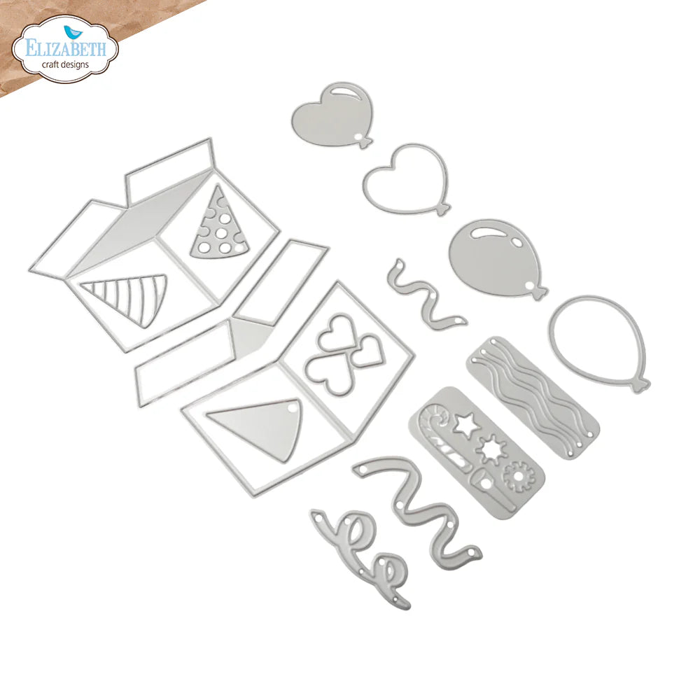 Elizabeth Craft Designs Surprise Box Metal Die Set