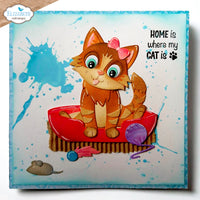 Elizabeth Craft Designs Cat Accessories Metal Die Set