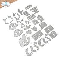 Elizabeth Craft Designs Cats Metal Die Set