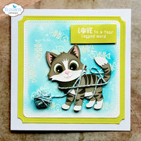 Elizabeth Craft Designs Cats Metal Die Set