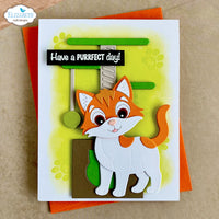 Elizabeth Craft Designs Cats Metal Die Set