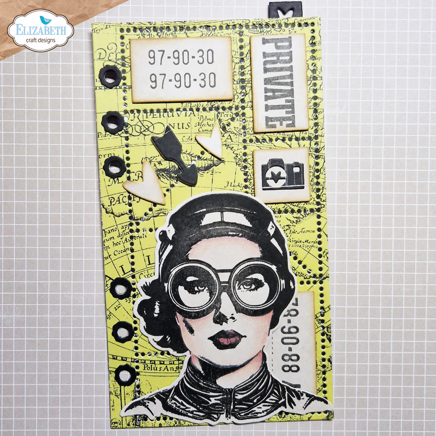 Elizabeth Craft Designs Sidekick Essentials 31 - Postage Stamp Page Die Set