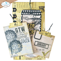 Elizabeth Craft Designs Months Labels Stamp Set