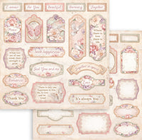 Stamperia Romance Forever 8” x 8” Paper Collection