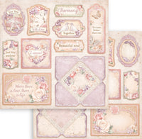 Stamperia Romance Forever 12” x 12” Paper Collection