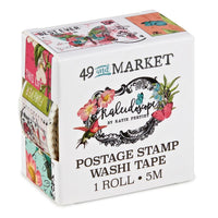 49 & Market Kaleidoscope Postage Washi Roll